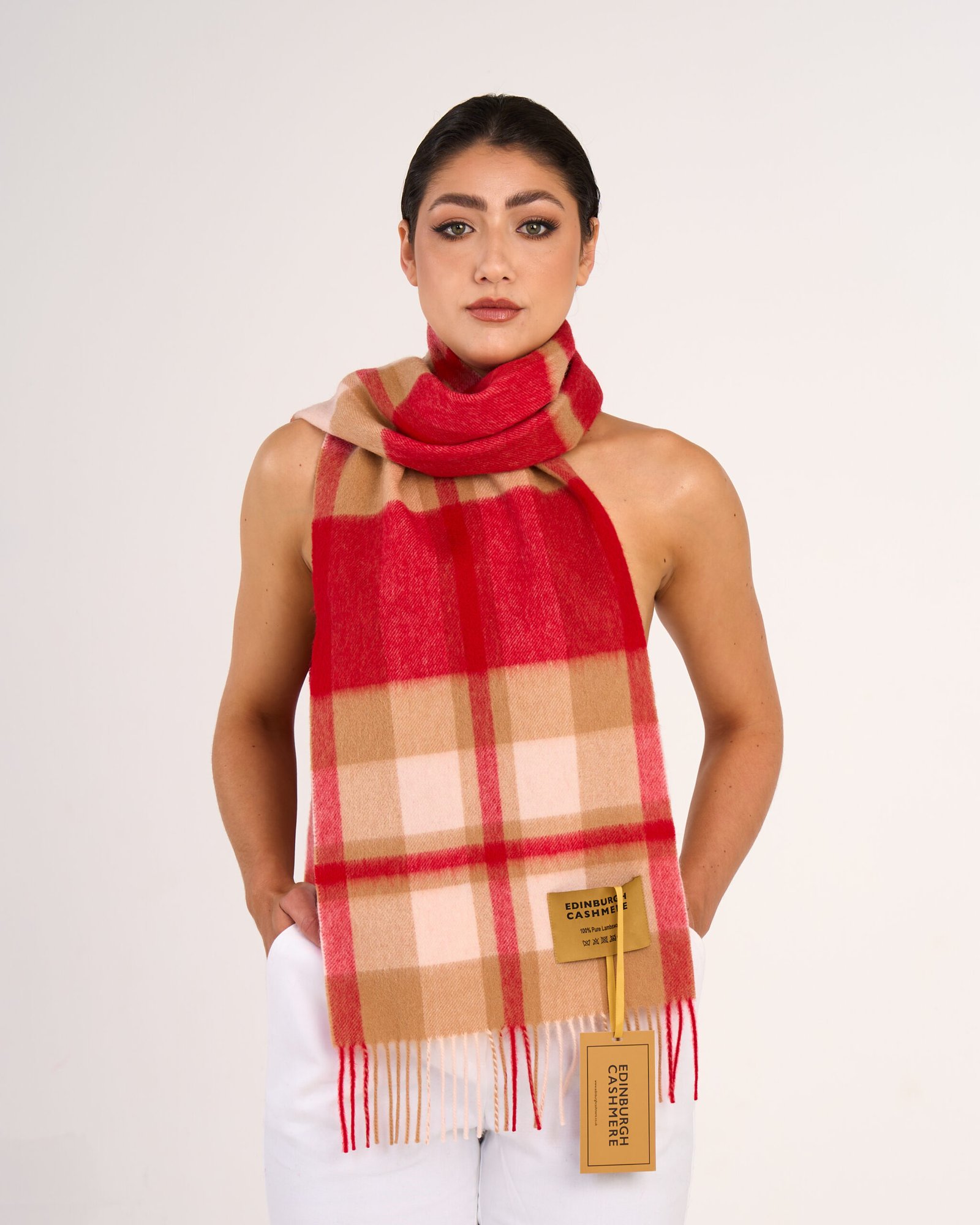 Scottish Tartan Cashmere Scarves