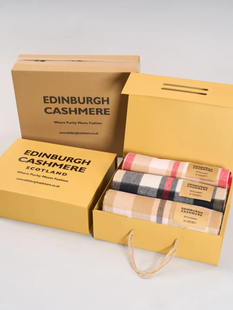 Edinburgh Cashmere luxury gifts