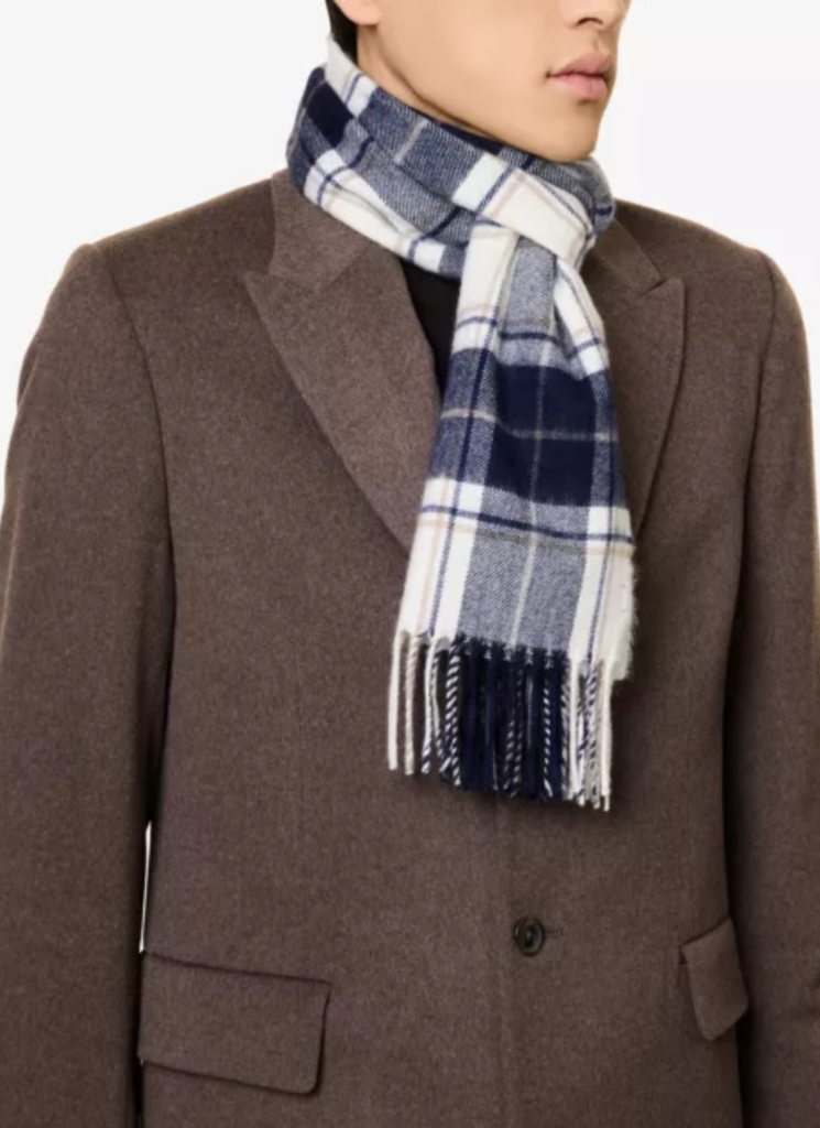 Tartan Cashmere Scarf 