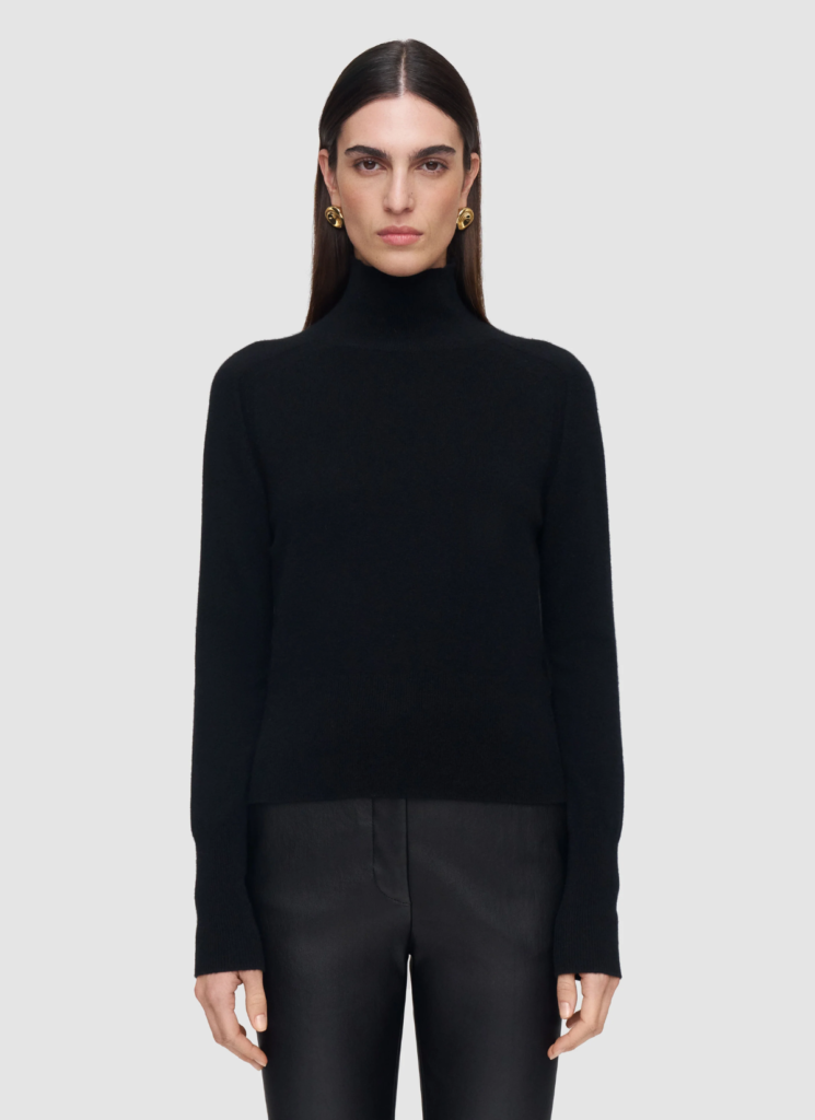 Oxna Light Pure Cashmere High Neck Jumper