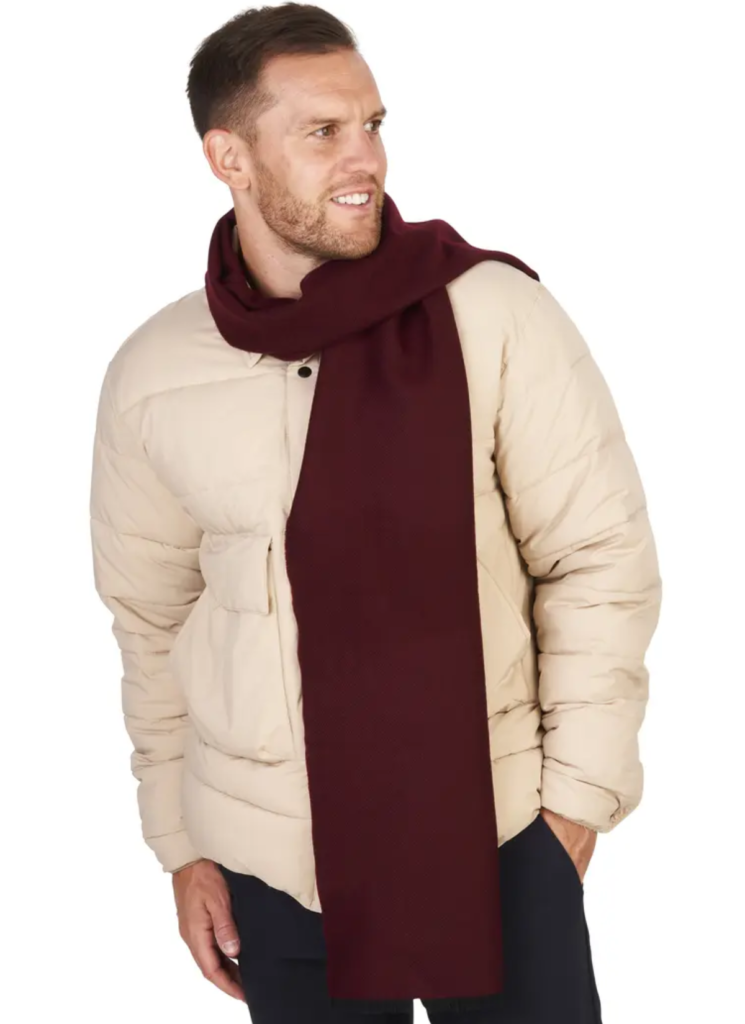 Merino Wool Scarf for Men