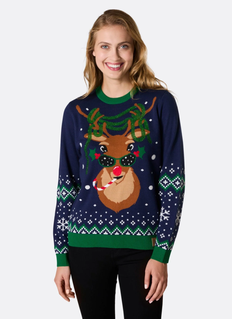 Women's Rudolph Christmas Jumper