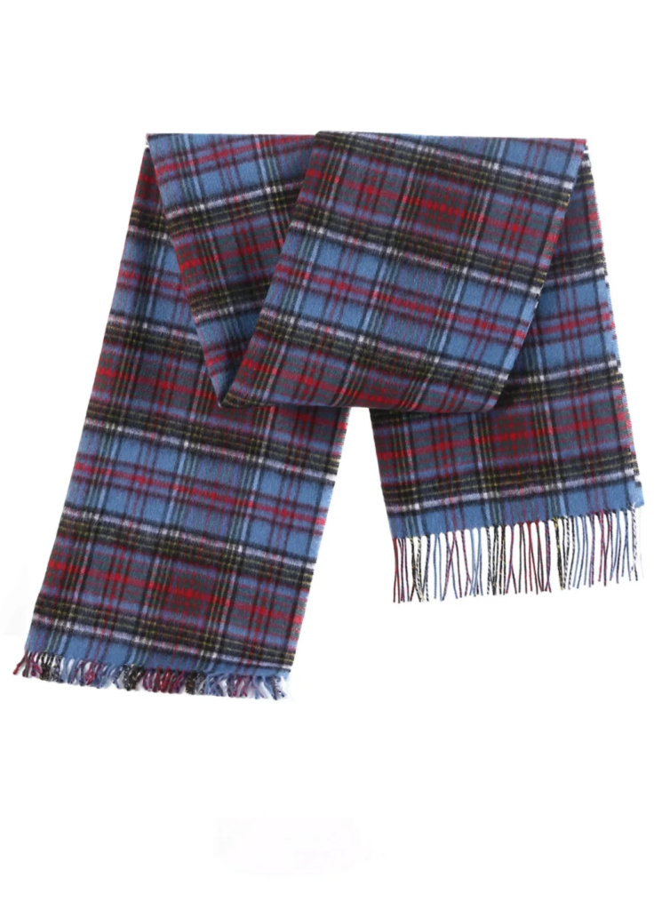 Blanket Scottish Anderson TartanThrow 100% Pure wool
