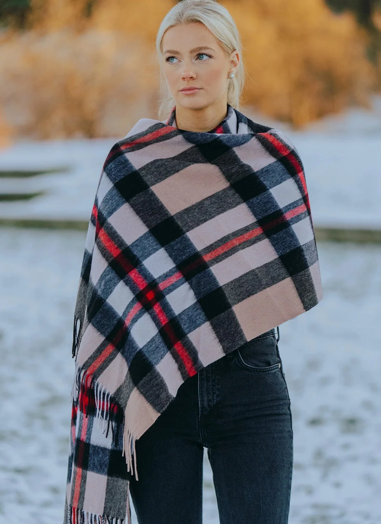 DC Camel Stole 100% Pure Cashmere

