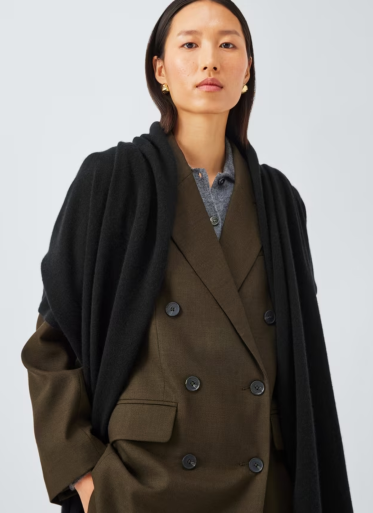 Cashmere Wrap, Black
