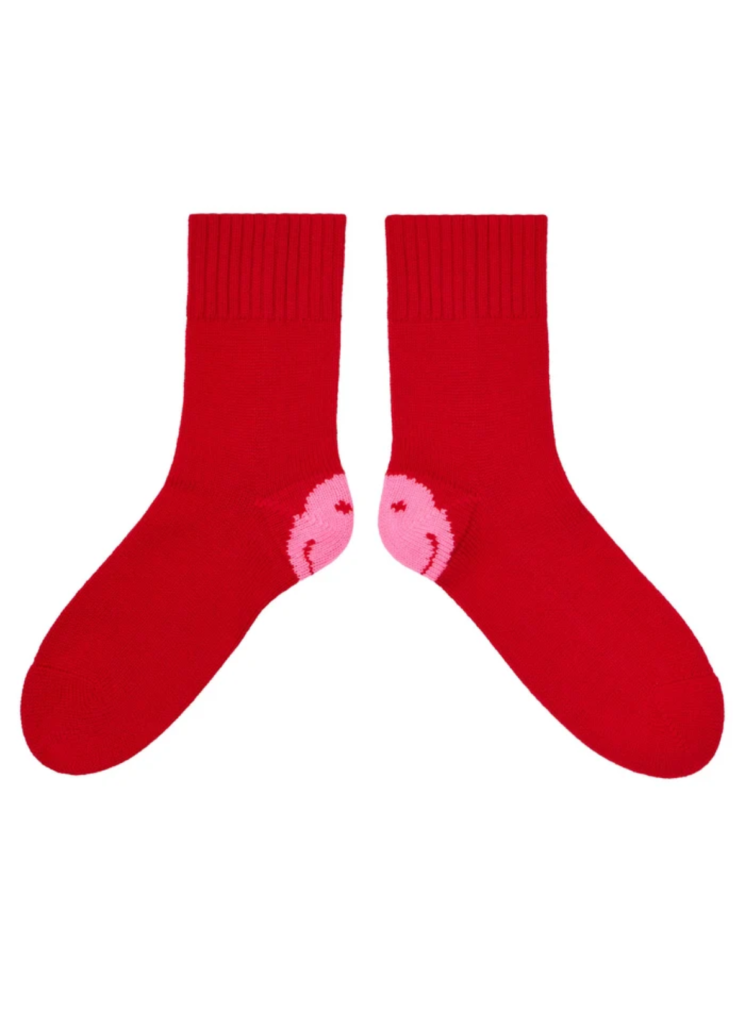 Smile Cashmere Blend Socks 