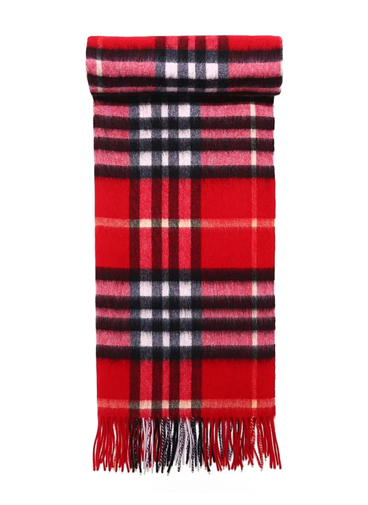 DC Classic Red Cape 100% Pure Cashmere 